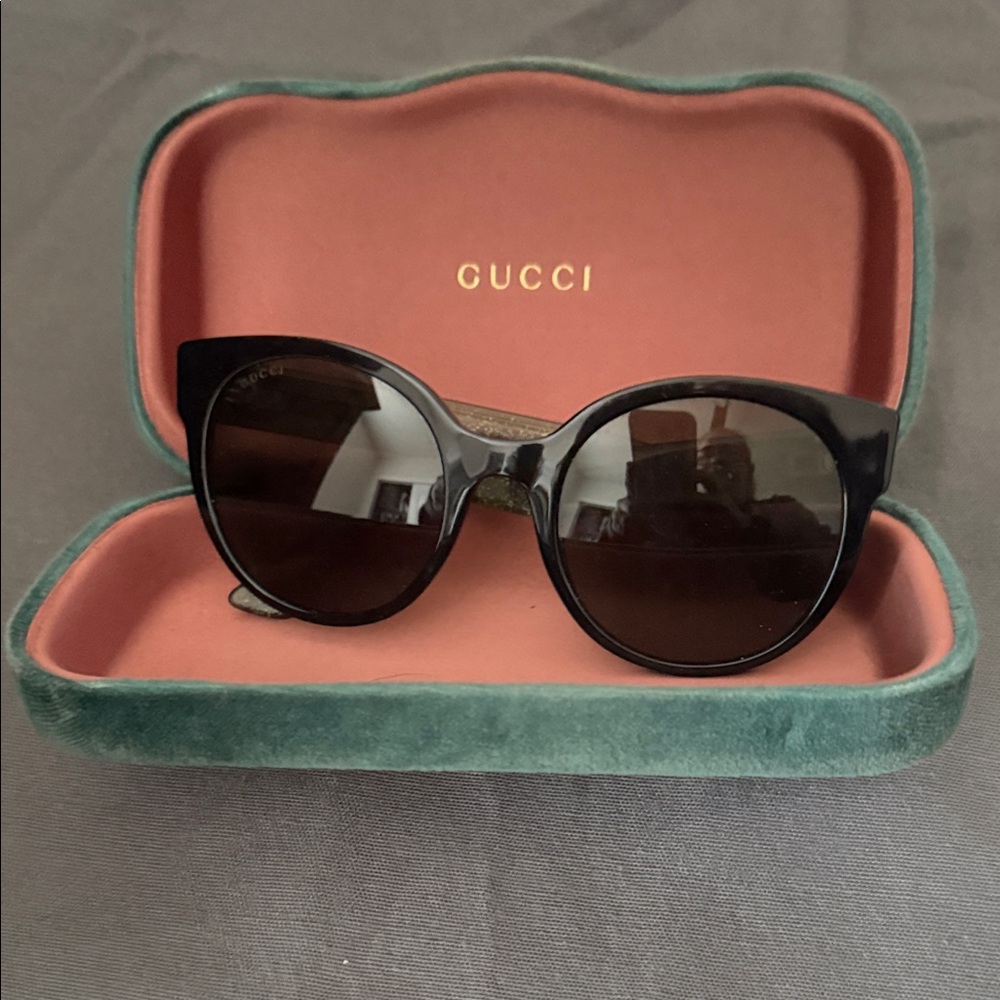 Gucci Women's Black Sunglasses